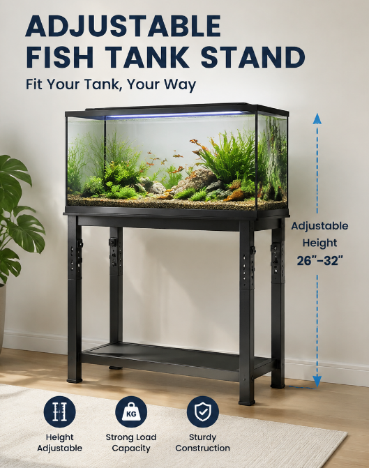 ADJUSTABLEFISH TANK STAND