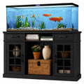 55-75 Gallon Fish Tank Stand, 75 Gallon Aquarium Stand, 1100LBS, Black
