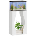 HOOBRO 10-Gallon Aquarium Stand, 2-Tier Fish Tank Stand, Modern White