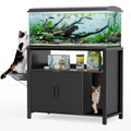 GDLF 40-50 Gallon Fish Tank Stand with Hidden Cat Litter Box Cabinet