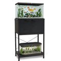 5-10 Gallon Fish Tank Stand with Cabinet Storage for Aquarium Stand