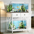Fish Tank Stand with Drawer,20-29 Gallon Aquarium Stand Easy Assemble