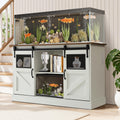 MAGIC UNION 55-75 Gallon Large Fish Tank Stand with Power Outlet, 1300LBS