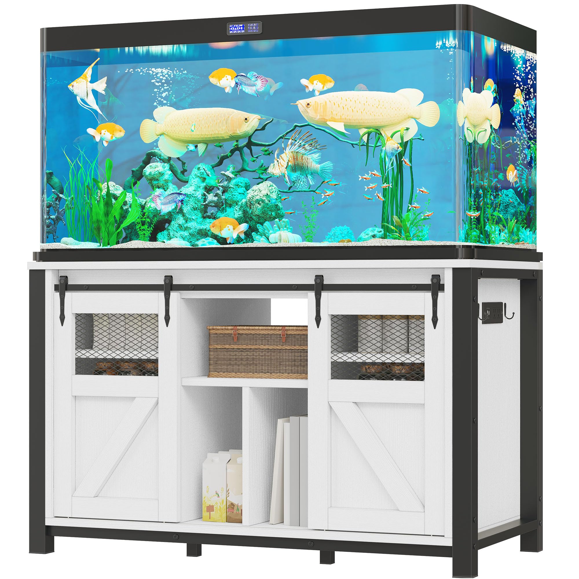 YITAHOME 120 Gallon Fish Tank Stand with Power Outlets